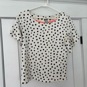 Anthropologie Polka Dot Women's Top